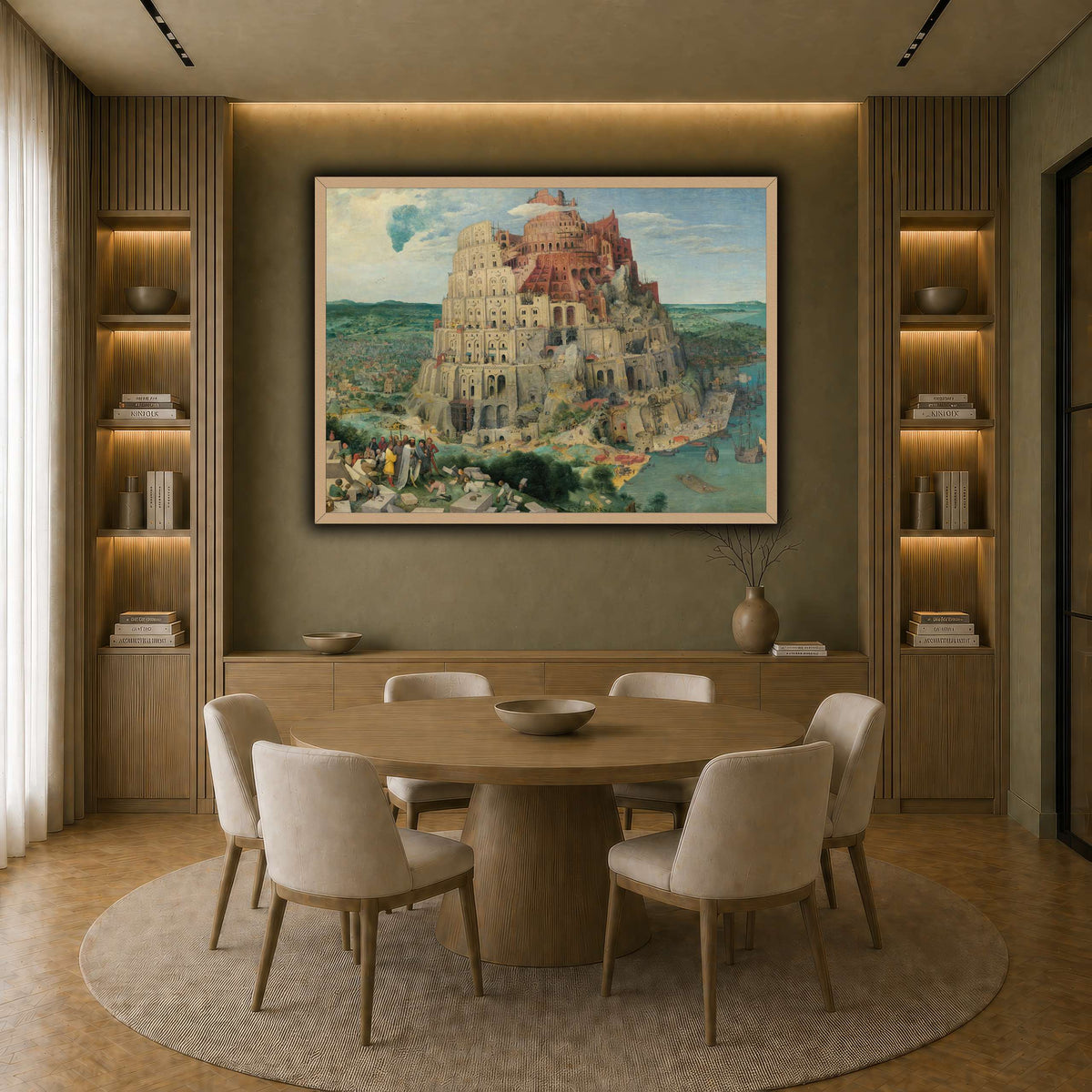 Pieter_Bruegel_tower_of_babel earth-dining room