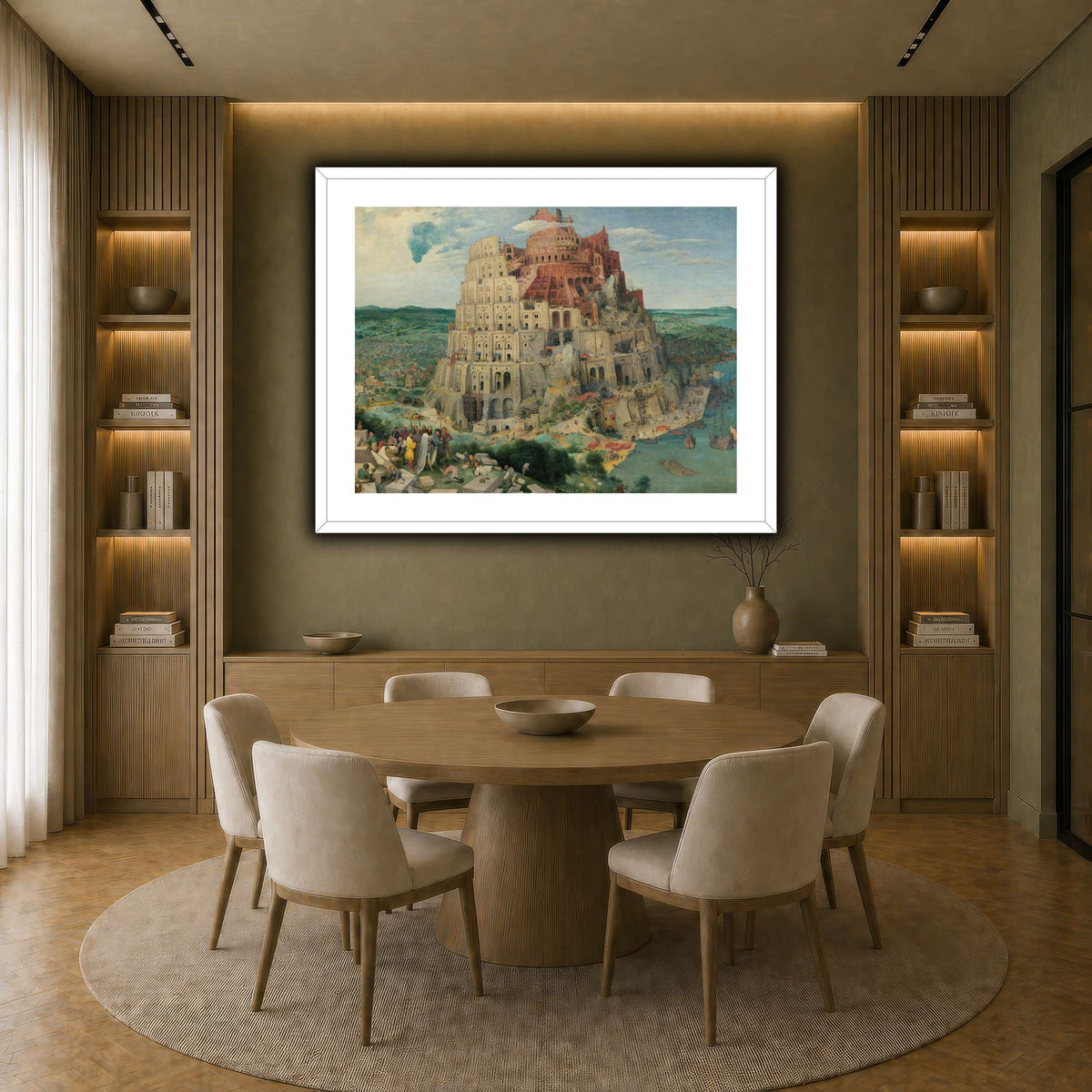 Pieter_Bruegel_tower_of_babel earth-dining room