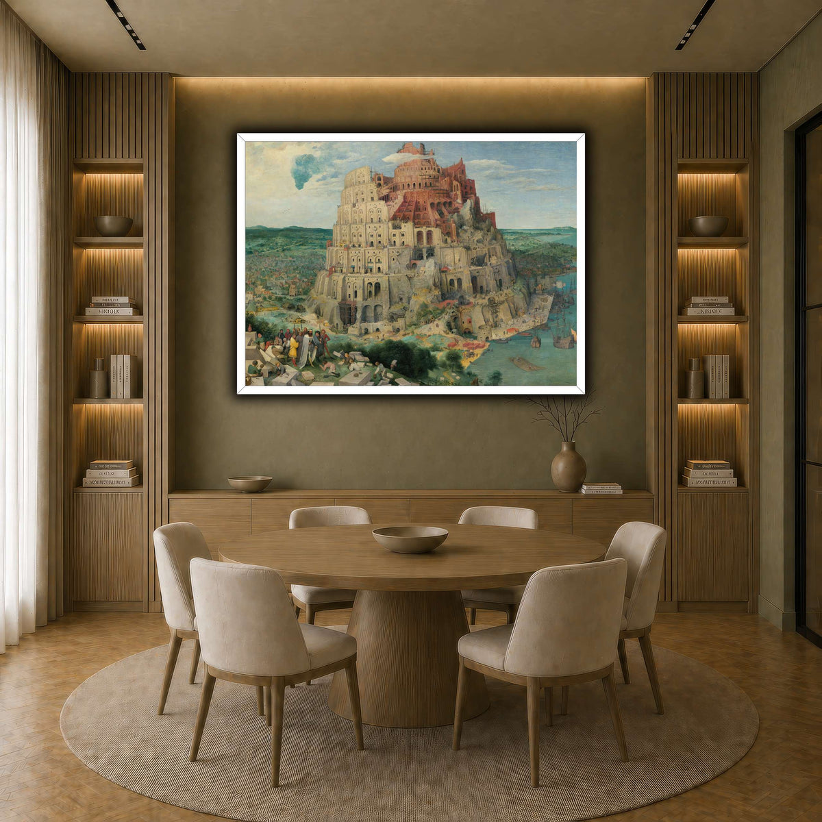 Pieter_Bruegel_tower_of_babel earth-dining room