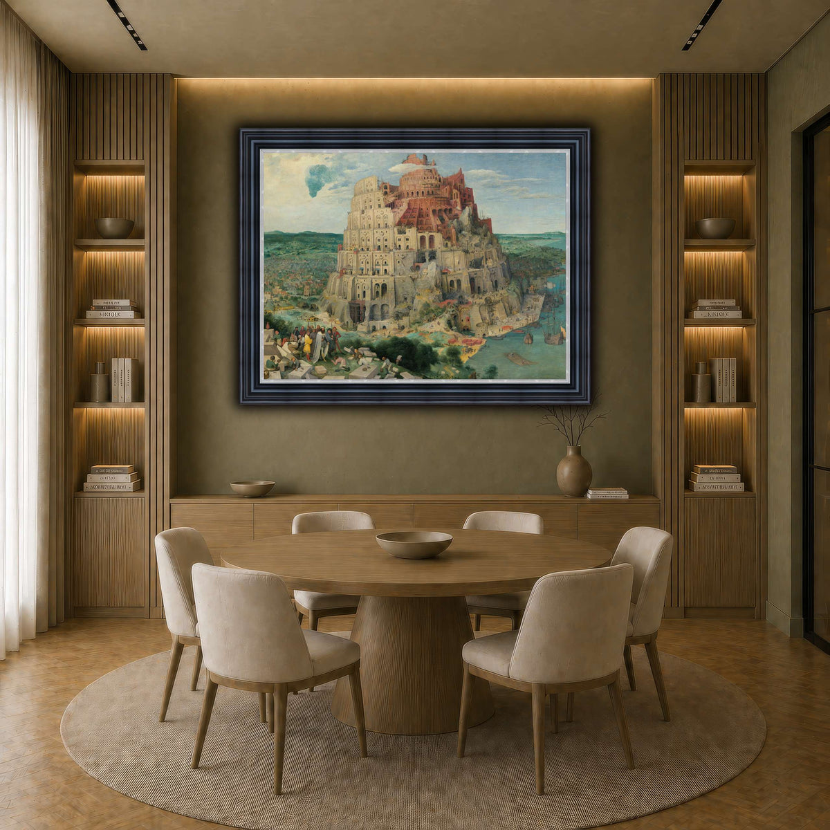 Pieter_Bruegel_tower_of_babel earth-dining room