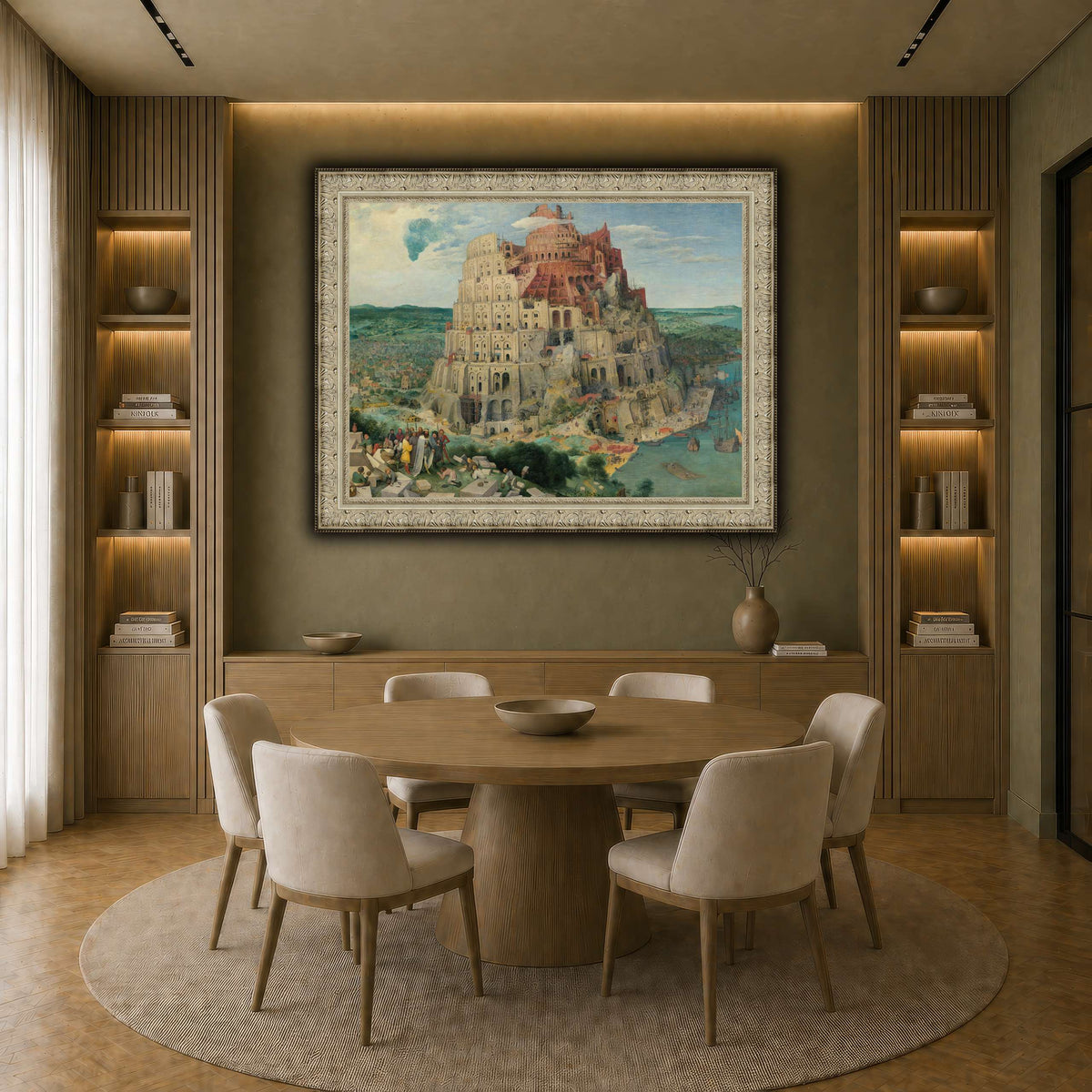 Pieter_Bruegel_tower_of_babel earth-dining room