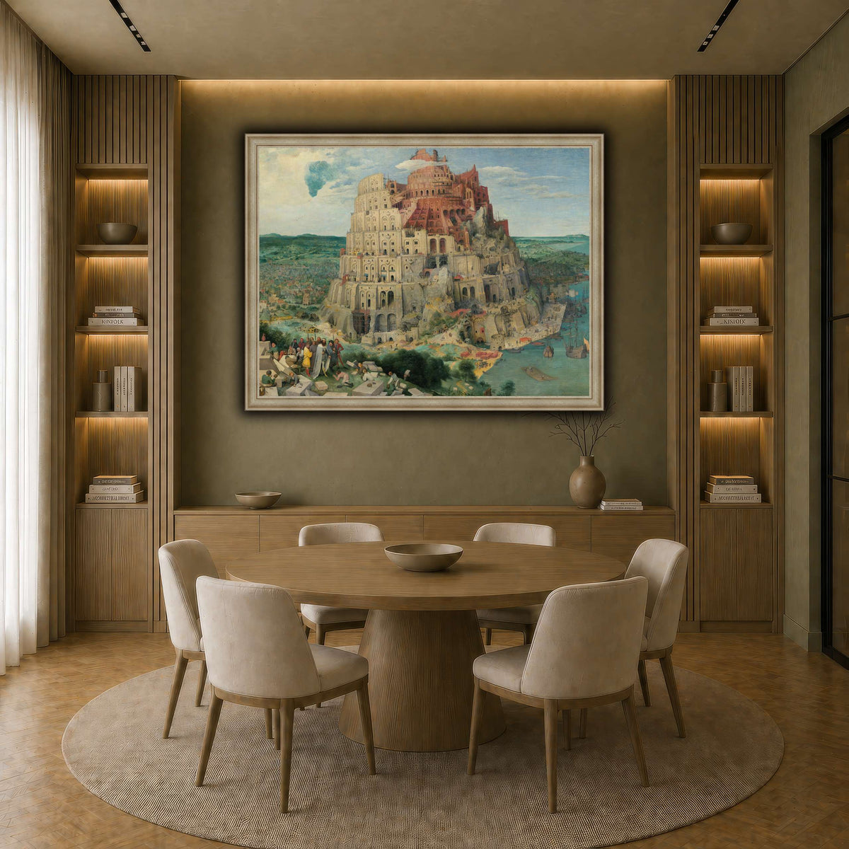 Pieter_Bruegel_tower_of_babel earth-dining room