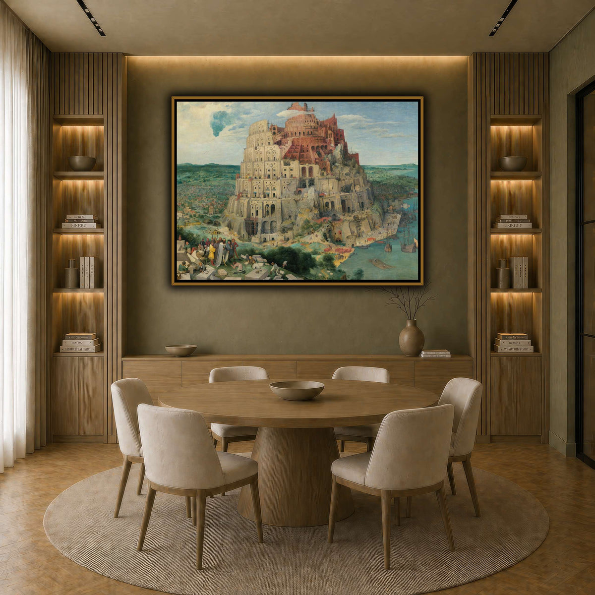 Pieter_Bruegel_tower_of_babel earth-dining room