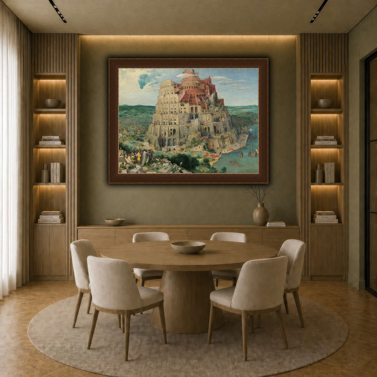 Pieter_Bruegel_tower_of_babel earth-dining room