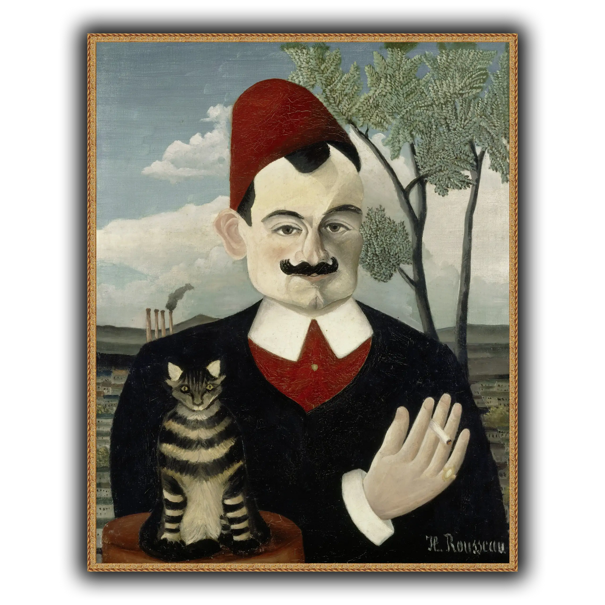 Portrait-of-Mr-X-Pierre-Loti-1906_Henri-Rousseau