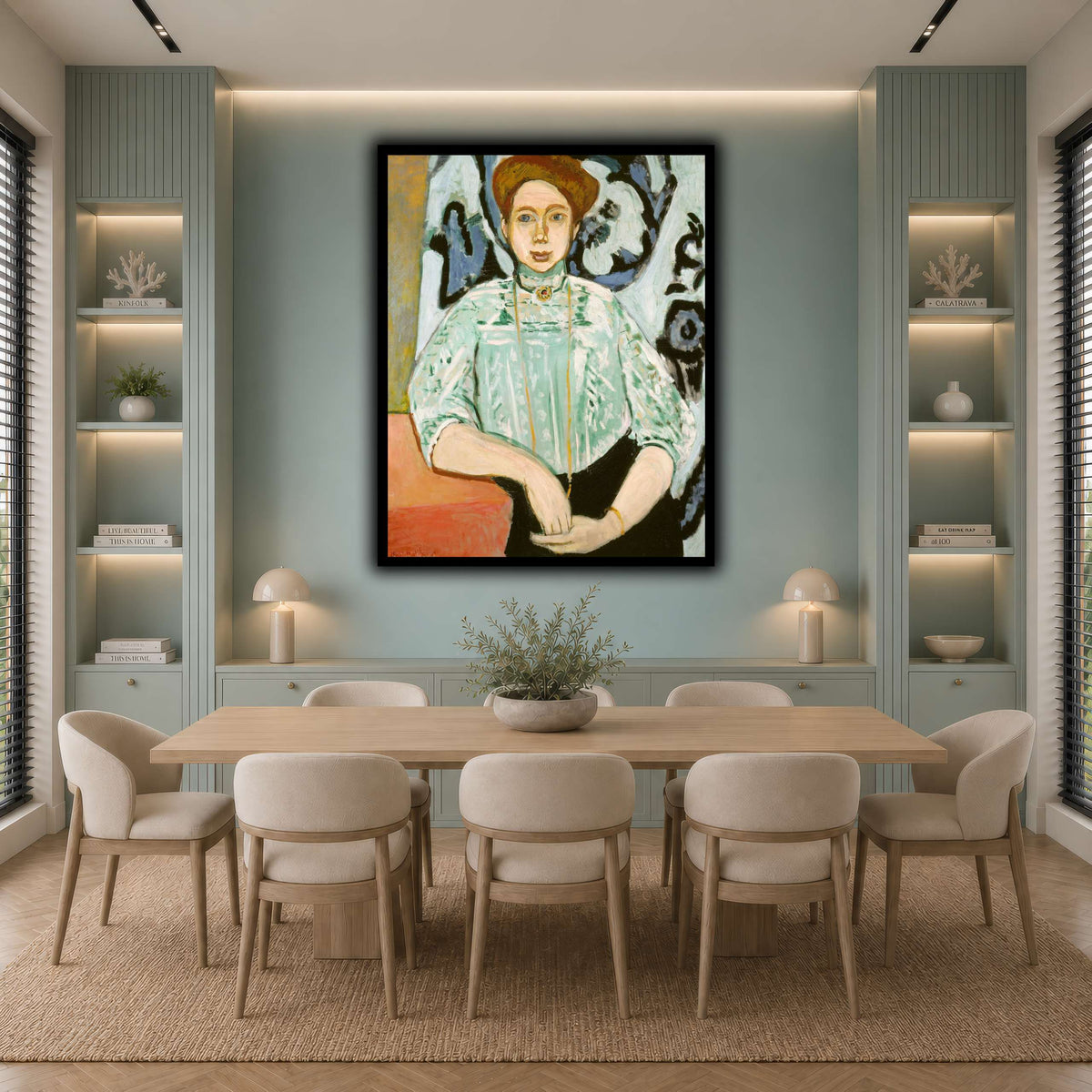 Portrait_de_Greta_Moll_Henri_Matisse cool-dining