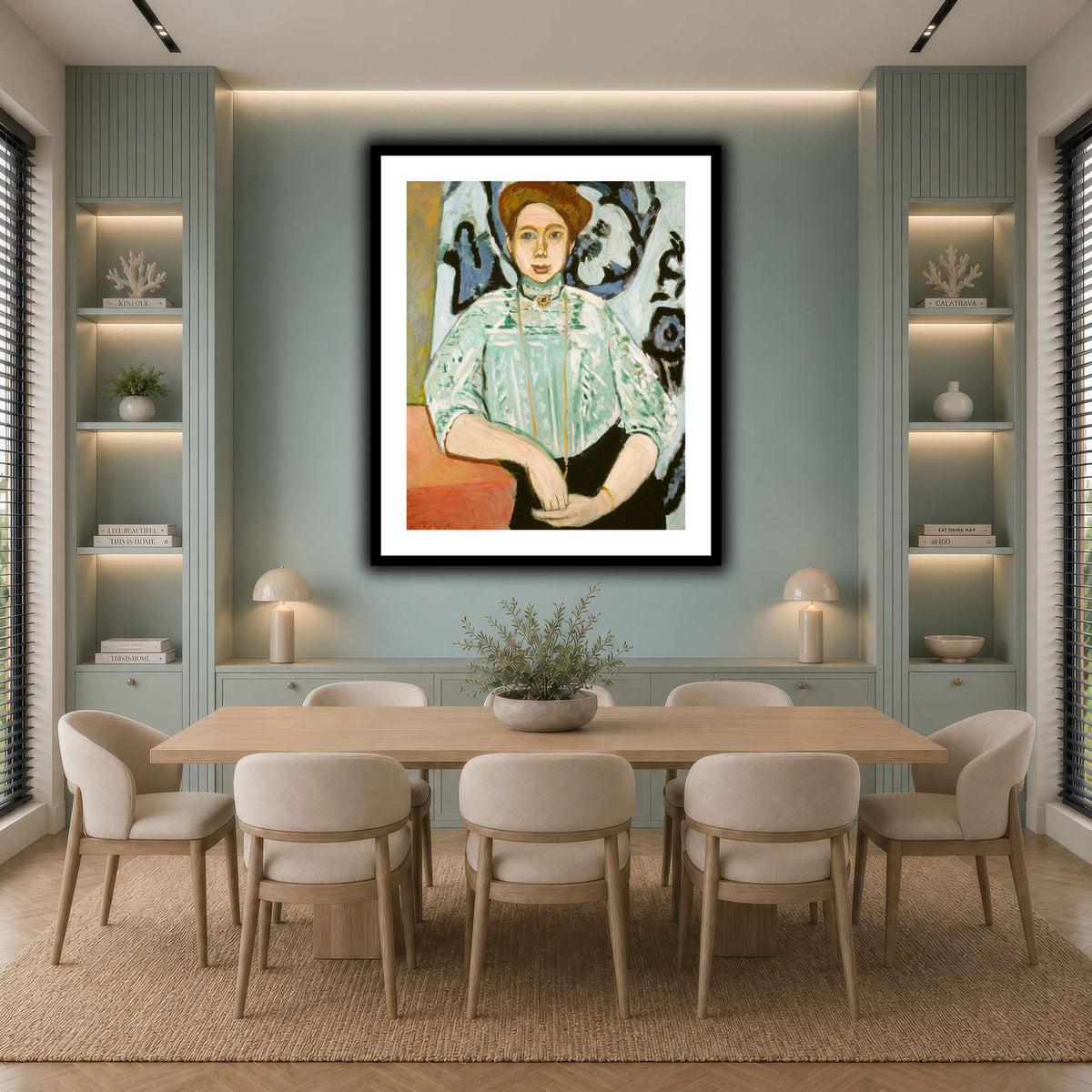 Portrait_de_Greta_Moll_Henri_Matisse cool-dining