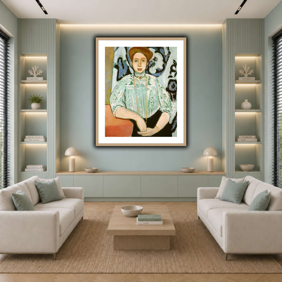 Portrait_de_Greta_Moll_Henri_Matisse cool-living room