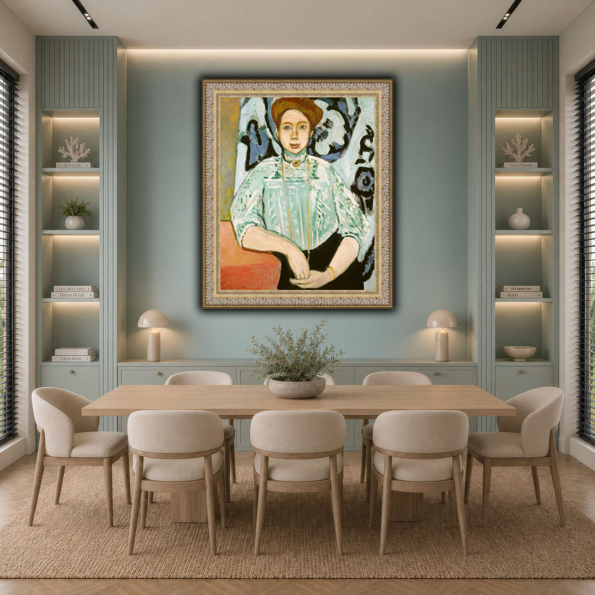Portrait_de_Greta_Moll_Henri_Matisse cool-dining