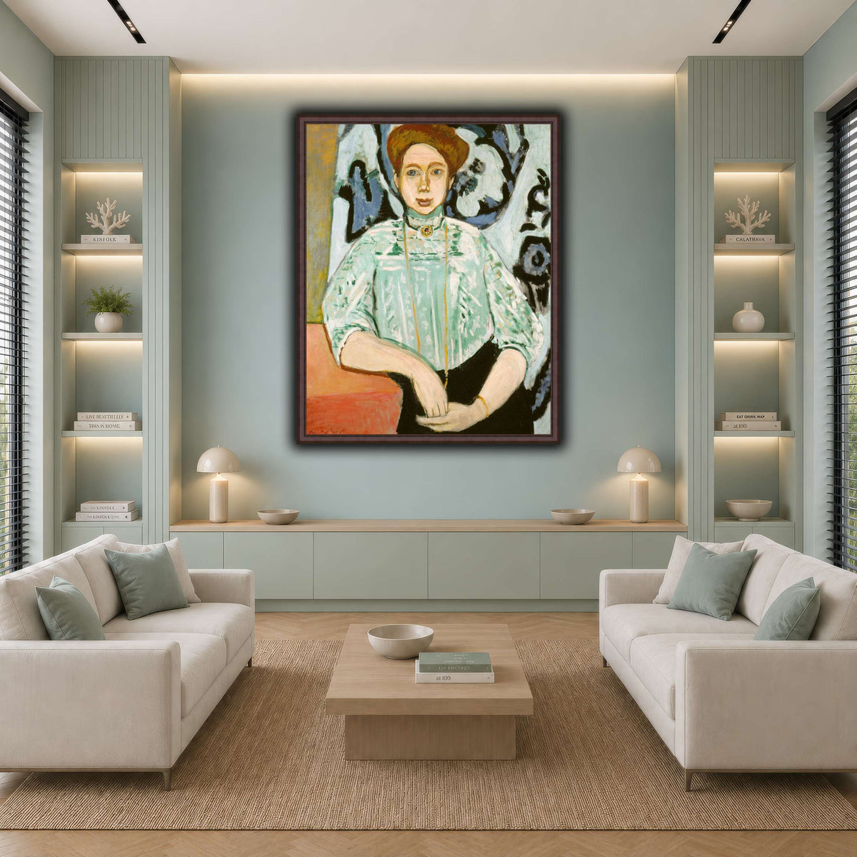 Portrait_de_Greta_Moll_Henri_Matisse cool-living room