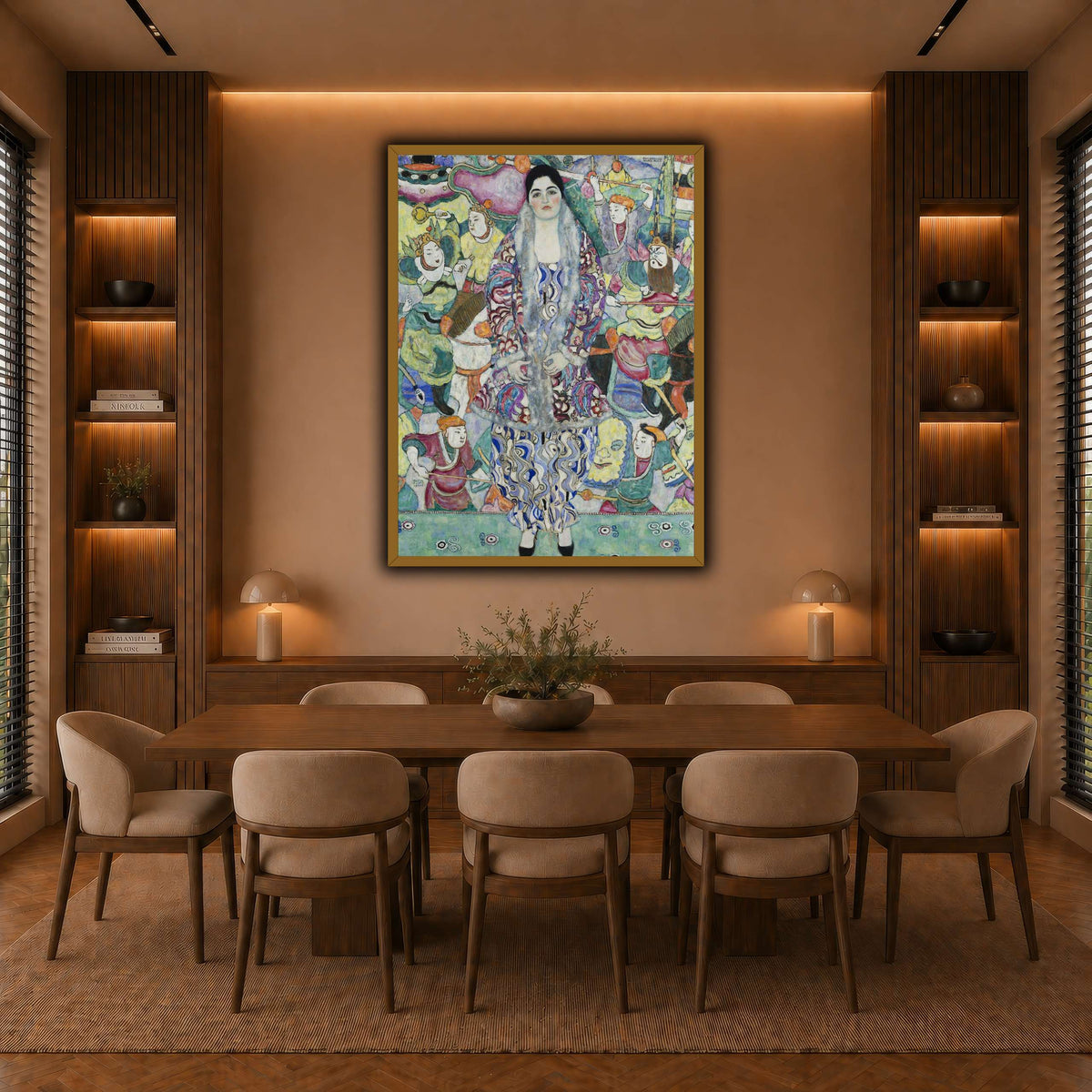 Portrait_of_Friedericke_Maria_Beer warm-dining room