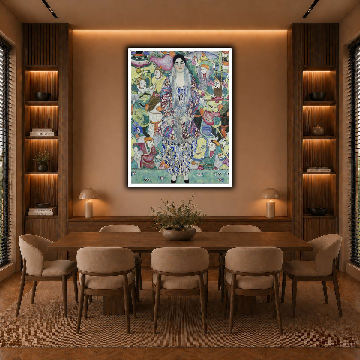 Portrait_of_Friedericke_Maria_Beer warm-dining room