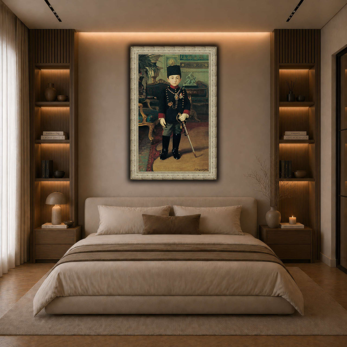 Prince_Abdürrahim_Efendi_Fausto_Zonaro dark neutral-bedroom
