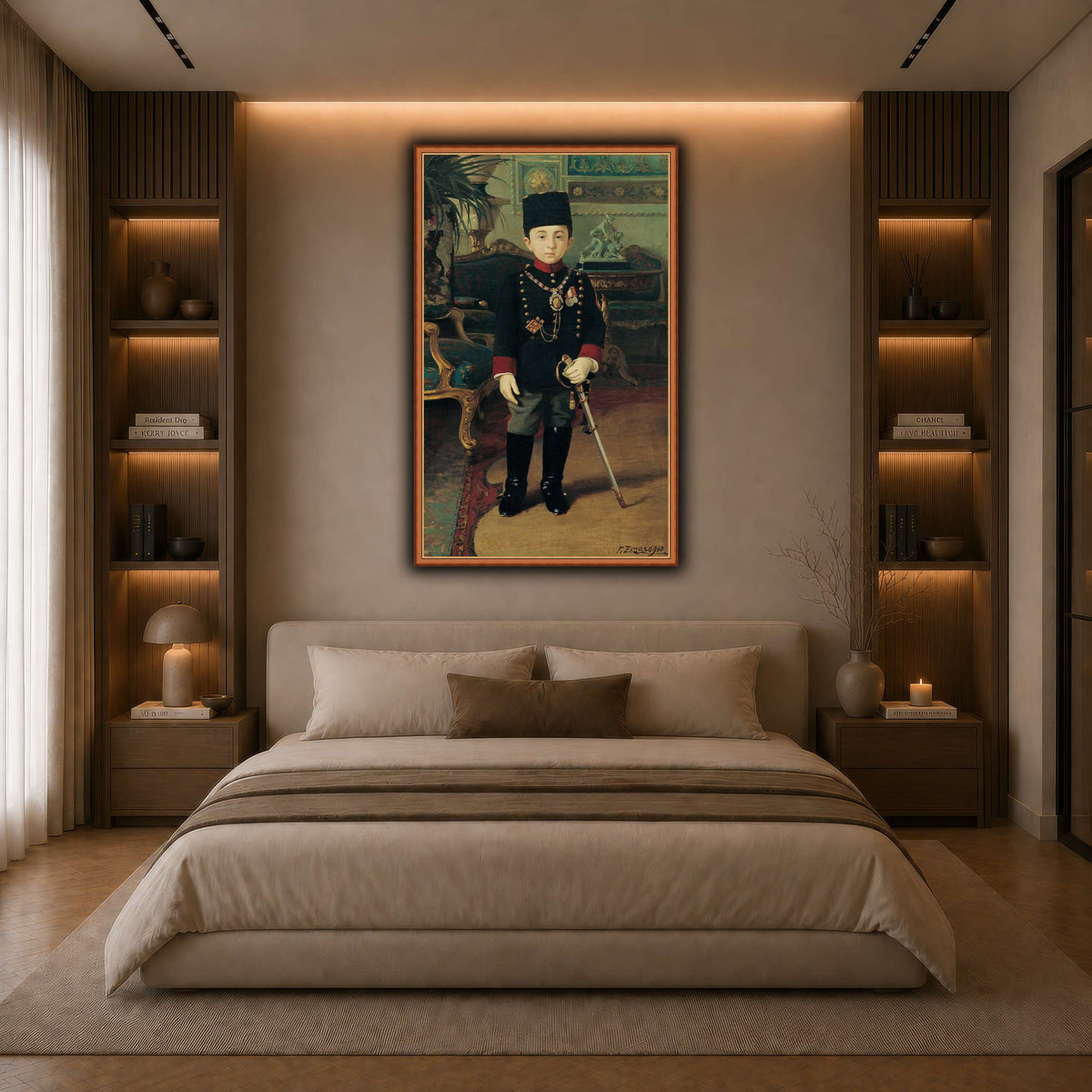 Prince_Abdürrahim_Efendi_Fausto_Zonaro dark neutral-bedroom