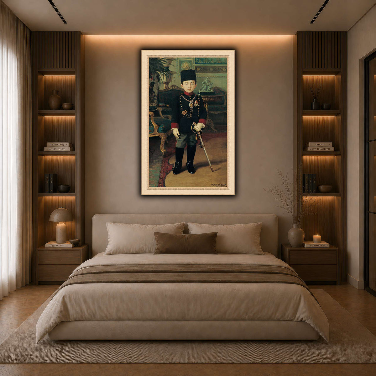 Prince_Abdürrahim_Efendi_Fausto_Zonaro dark neutral-bedroom