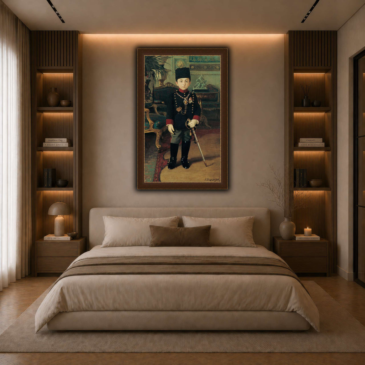 Prince_Abdürrahim_Efendi_Fausto_Zonaro dark neutral-bedroom
