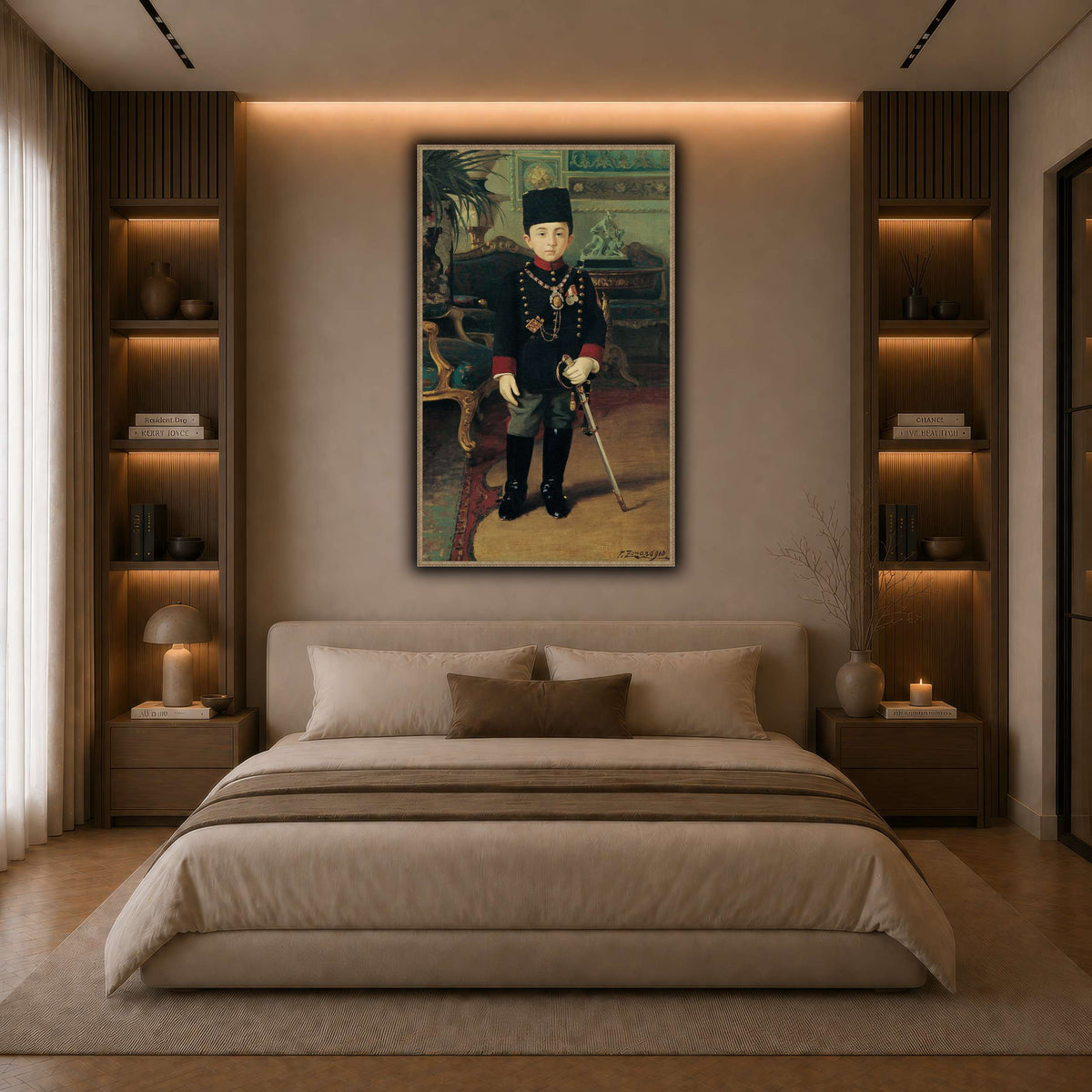 Prince_Abdürrahim_Efendi_Fausto_Zonaro dark neutral-bedroom