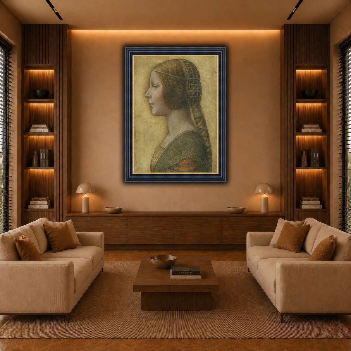 Profile_of_a_Young_Fiancee_-_da_Vinci_result warm-living-room