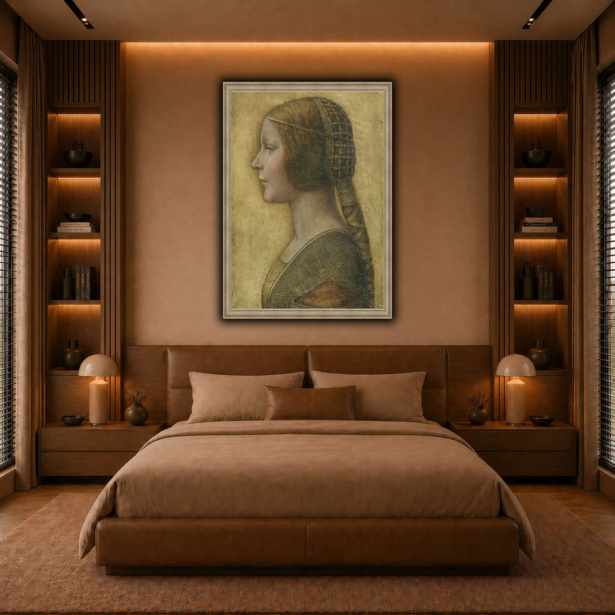 Profile_of_a_Young_Fiancee_-_da_Vinci_result warm-bedroom