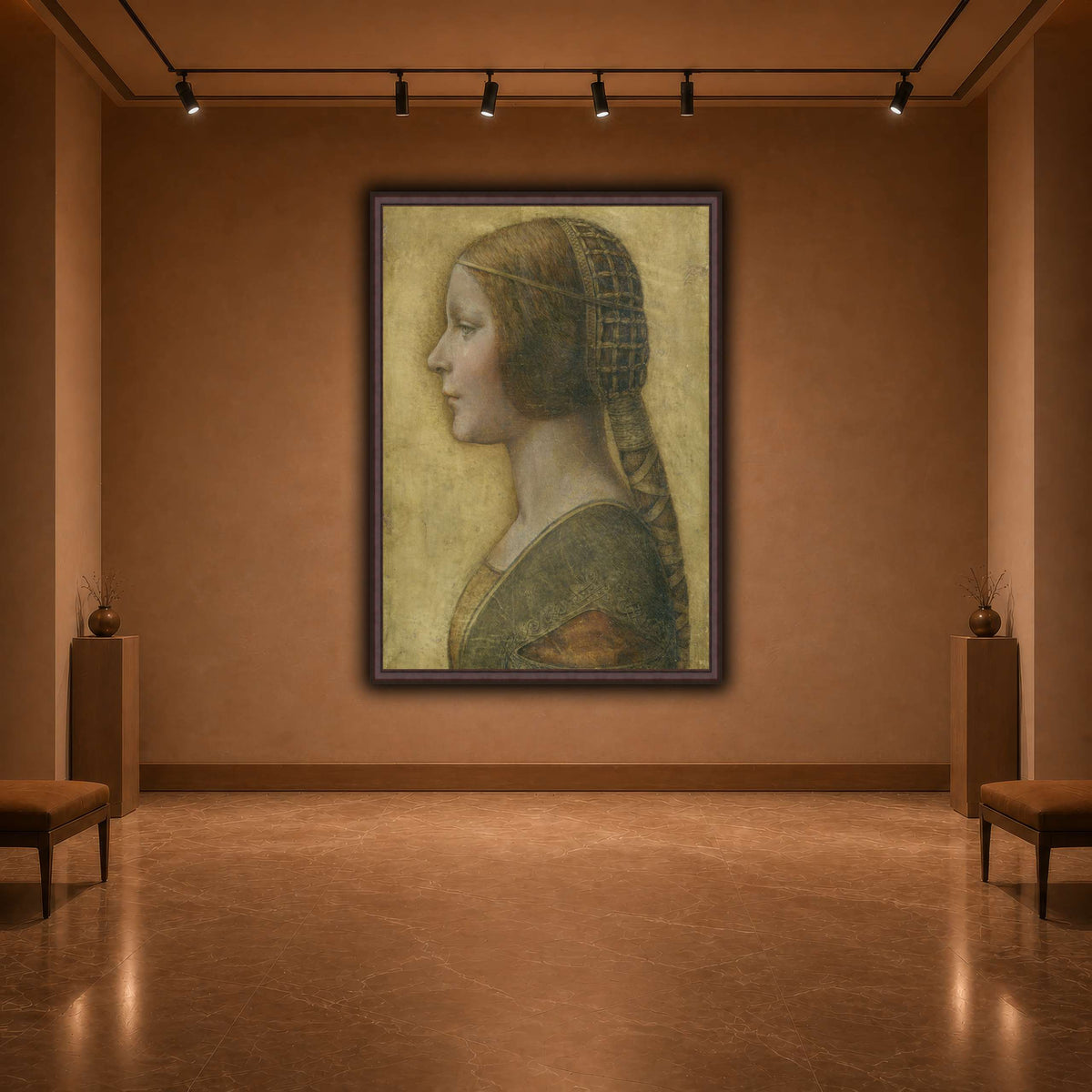 Profile_of_a_Young_Fiancee_-_da_Vinci_result warm-agallery