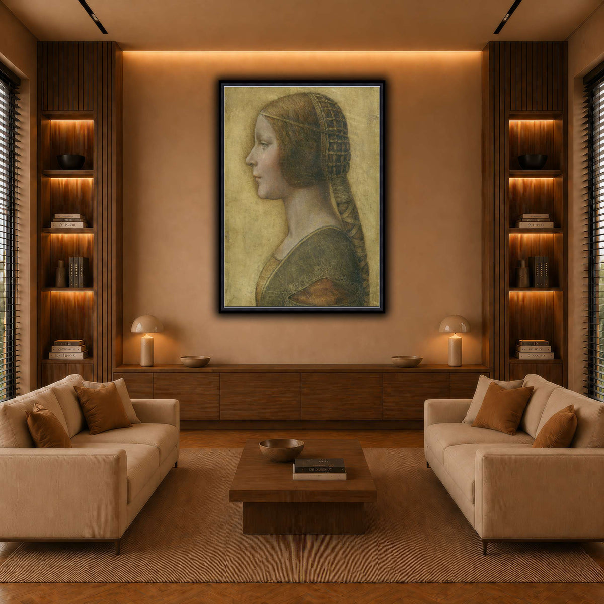Profile_of_a_Young_Fiancee_-_da_Vinci_result warm-living-room