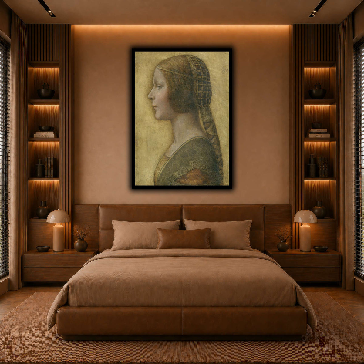 Profile_of_a_Young_Fiancee_-_da_Vinci_result warm-bedroom