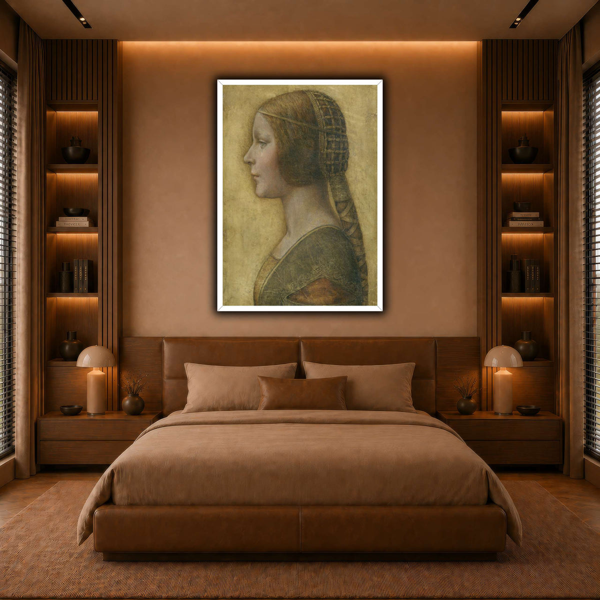 Profile_of_a_Young_Fiancee_-_da_Vinci_result warm-bedroom
