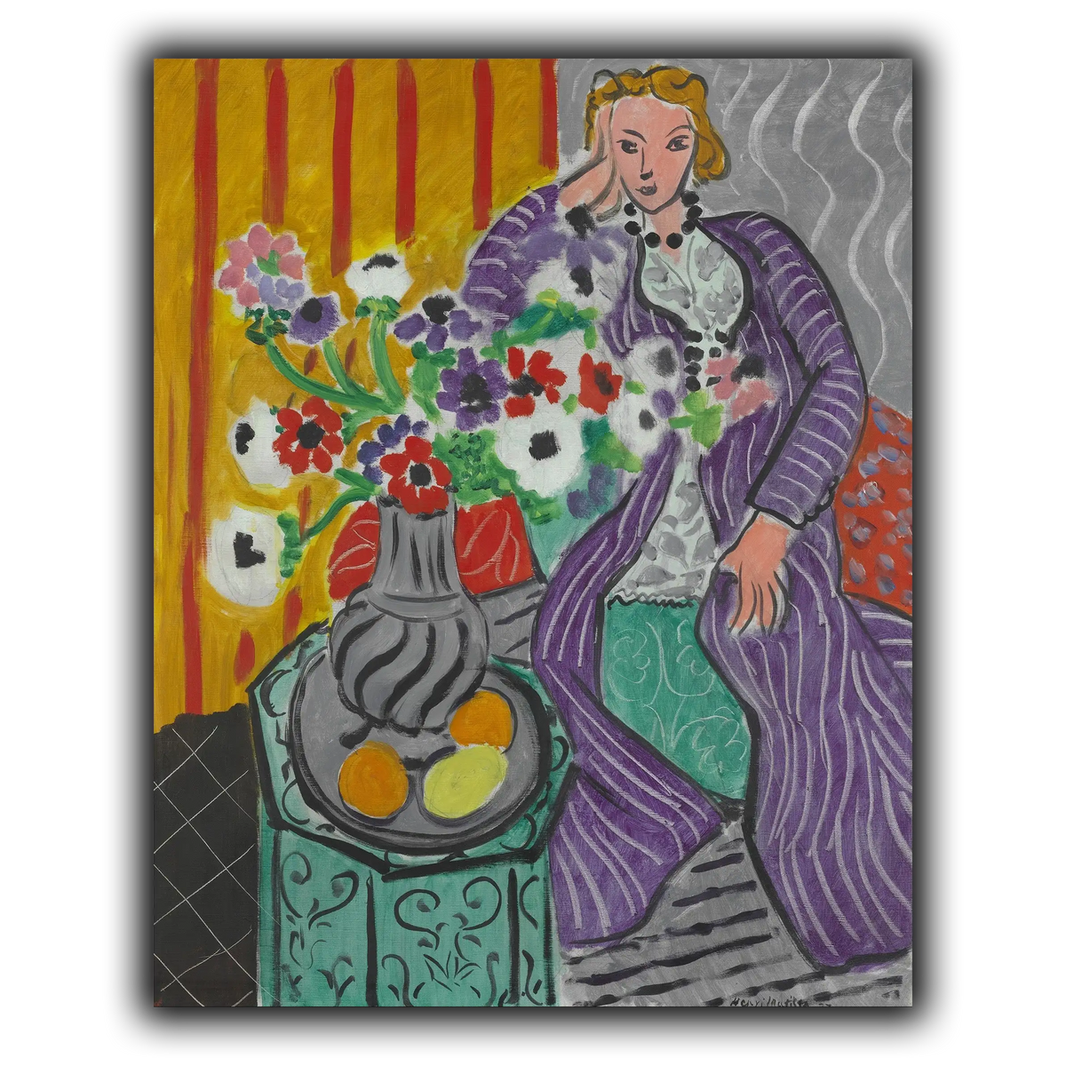 Purple_Robe_and_Anemones_Henri_Matisse