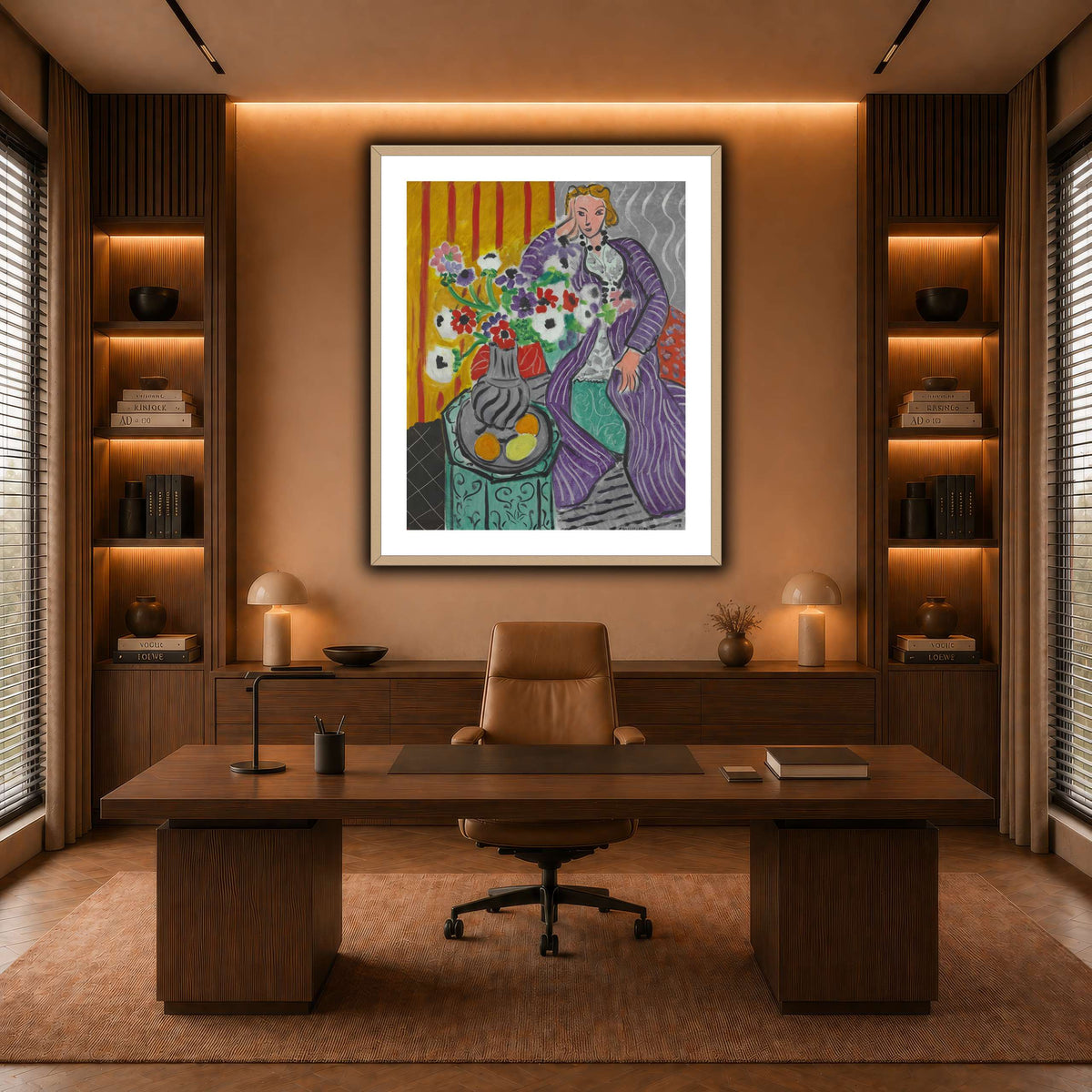 Purple_Robe_and_Anemones_Henri_Matisse warm-office