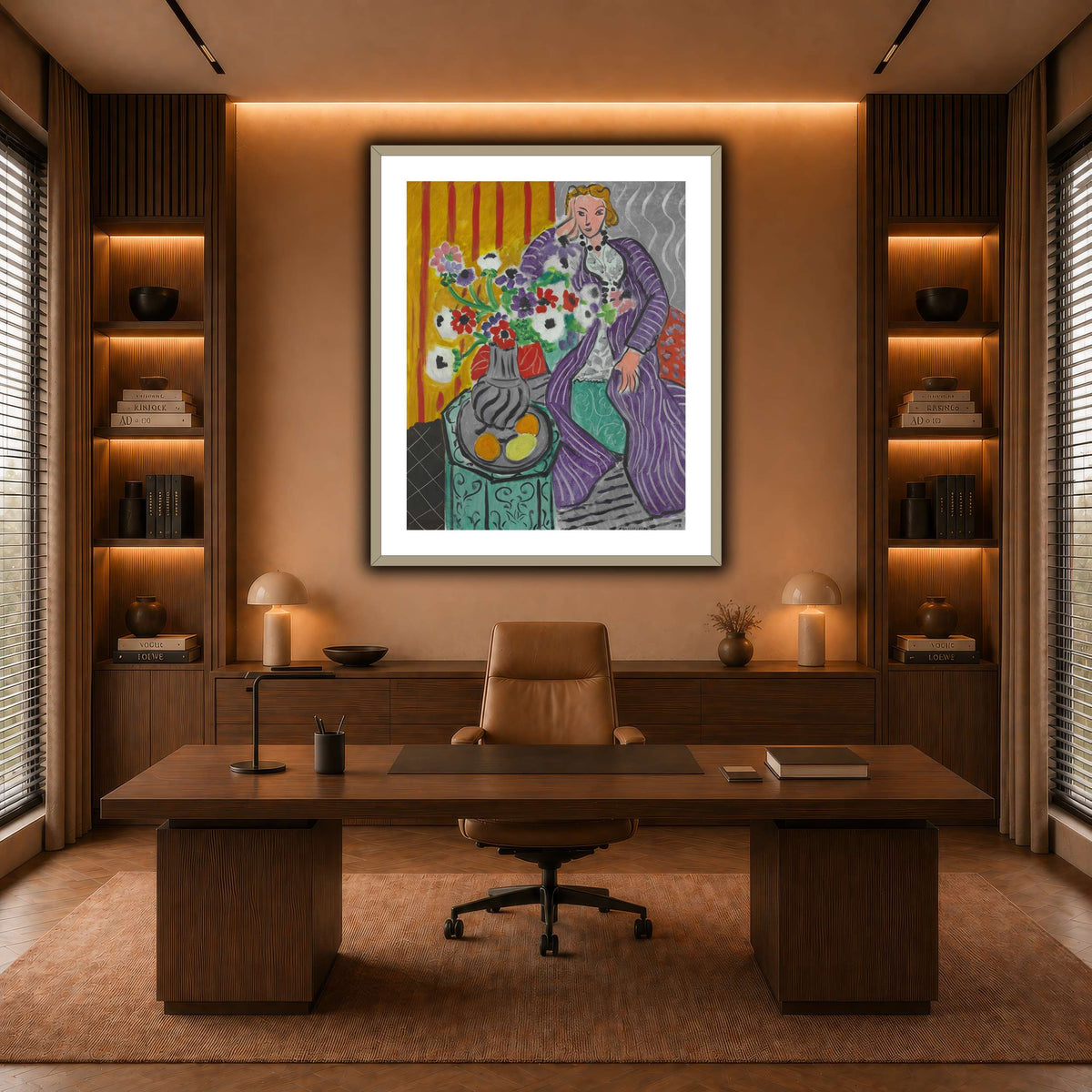 Purple_Robe_and_Anemones_Henri_Matisse warm-office