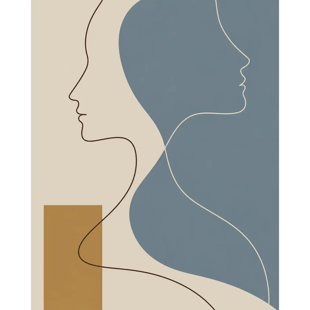 Quiet Profiles in Blue-Gray Fields-4
