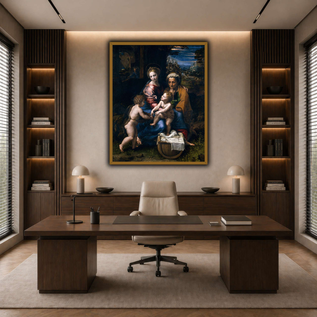 Raffaello_SanzioLa_Perla dark neutral-office