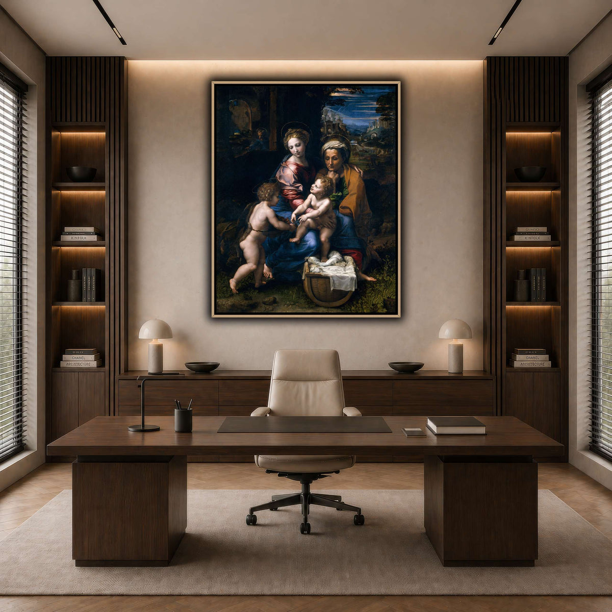 Raffaello_SanzioLa_Perla dark neutral-office