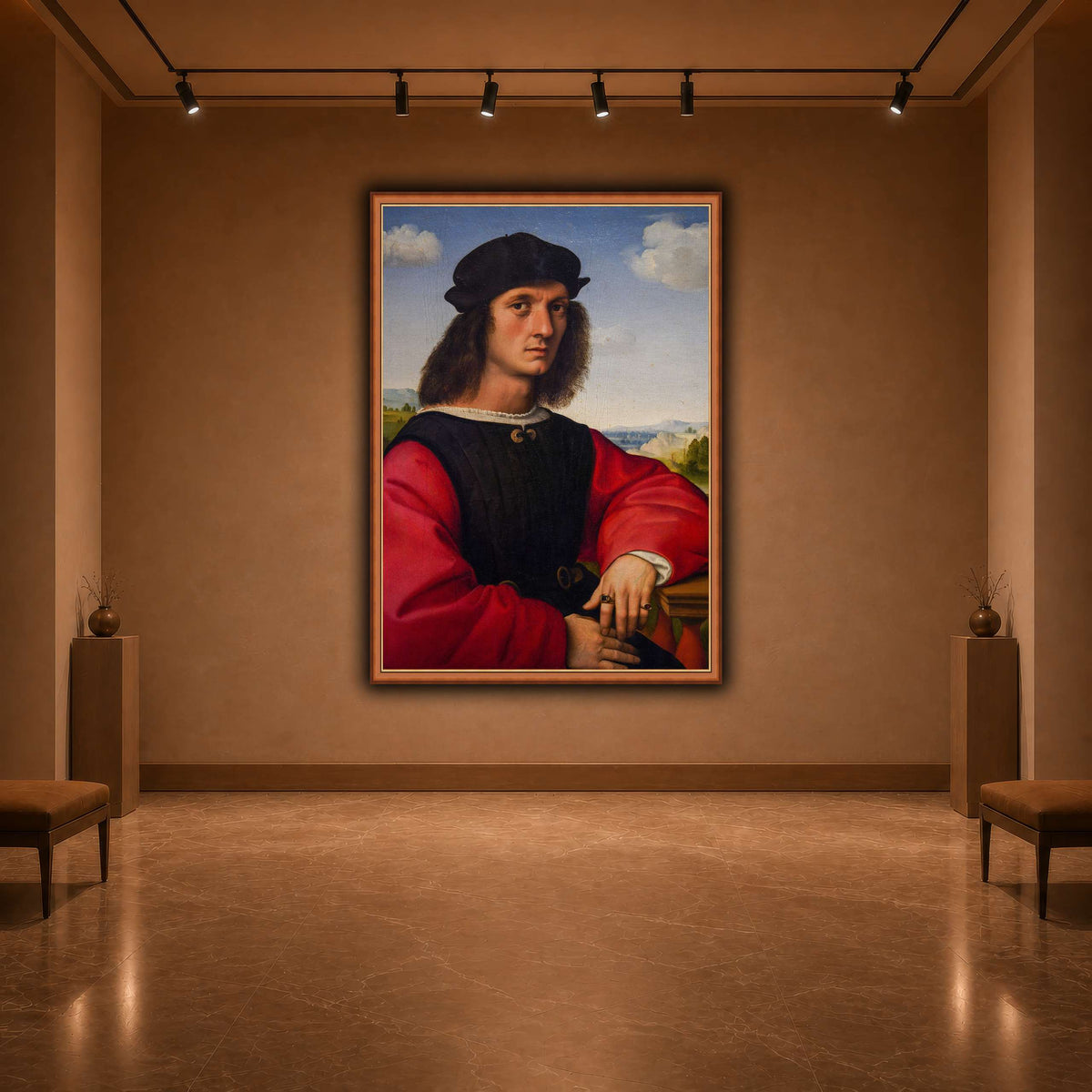 Raffaello_Sanzio_Agnolo_Doni's_portrait warm-agallery