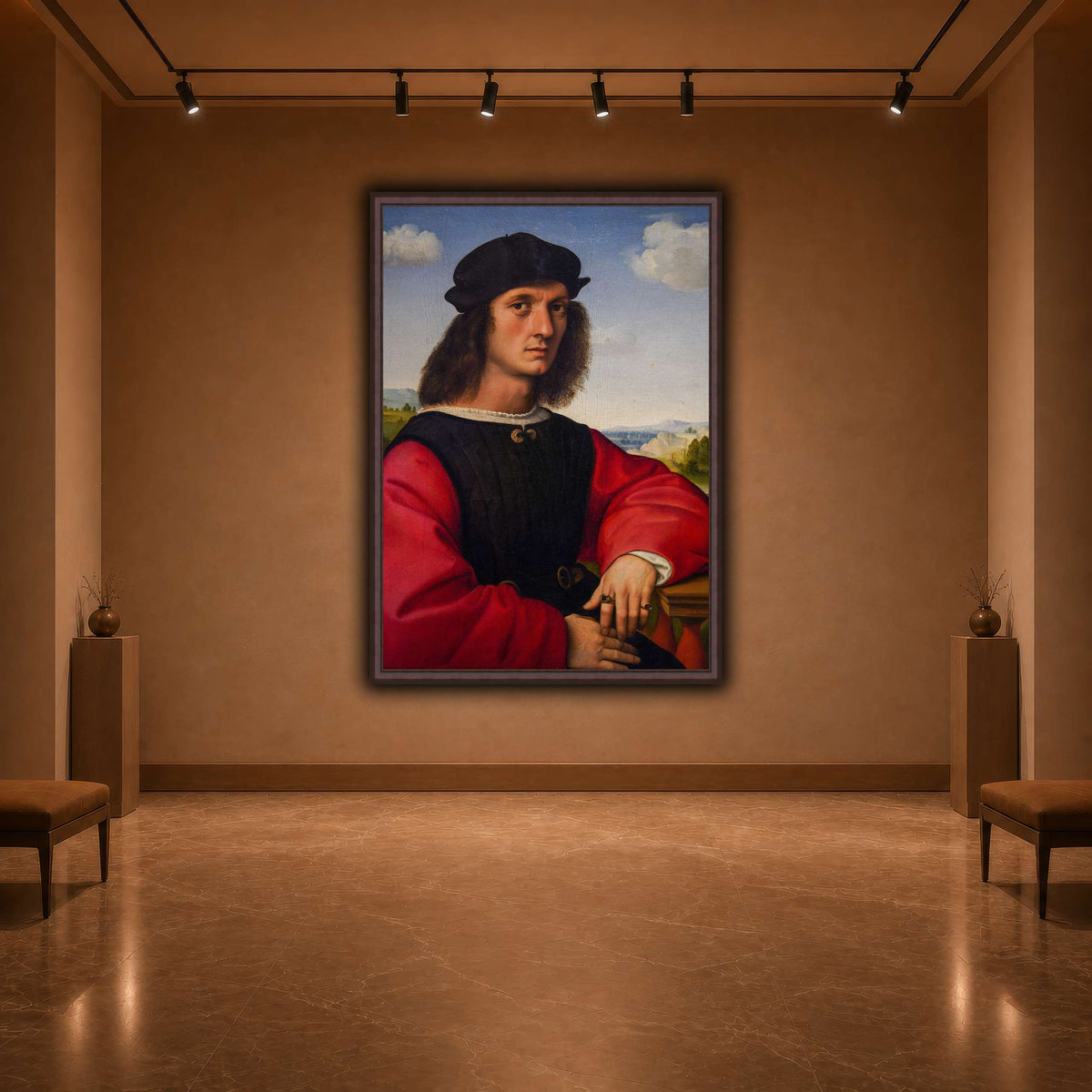 Raffaello_Sanzio_Agnolo_Doni's_portrait warm-agallery