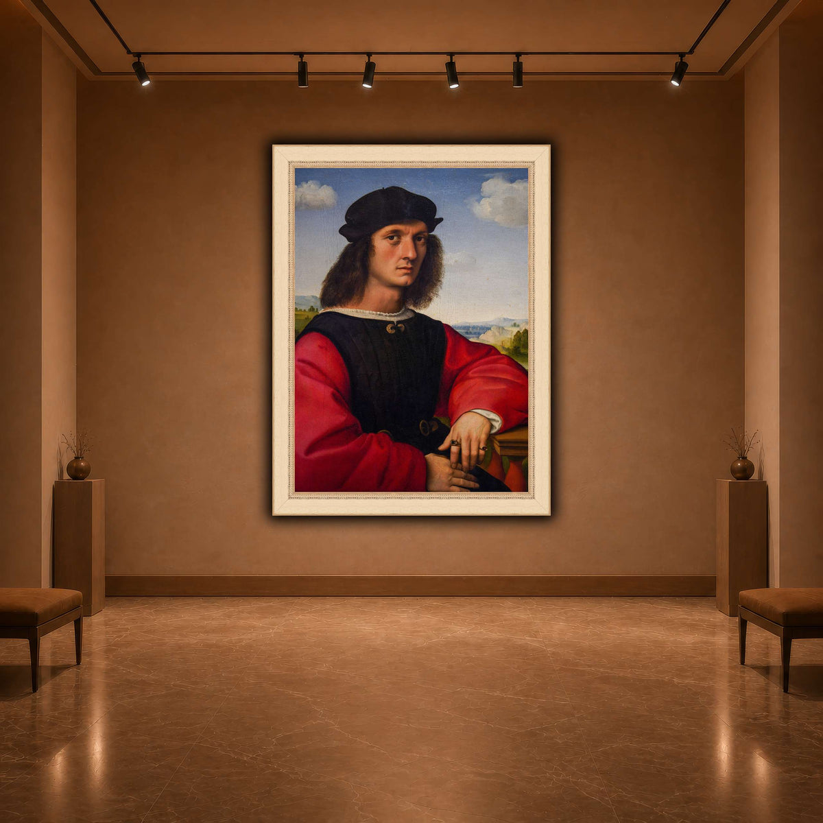 Raffaello_Sanzio_Agnolo_Doni's_portrait warm-agallery