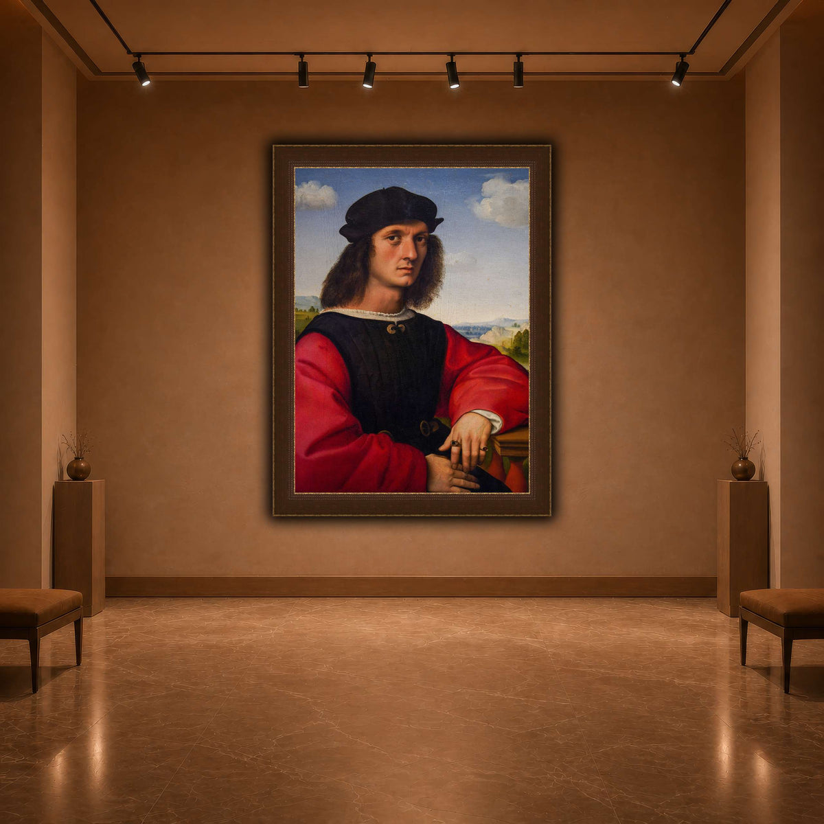 Raffaello_Sanzio_Agnolo_Doni's_portrait warm-agallery