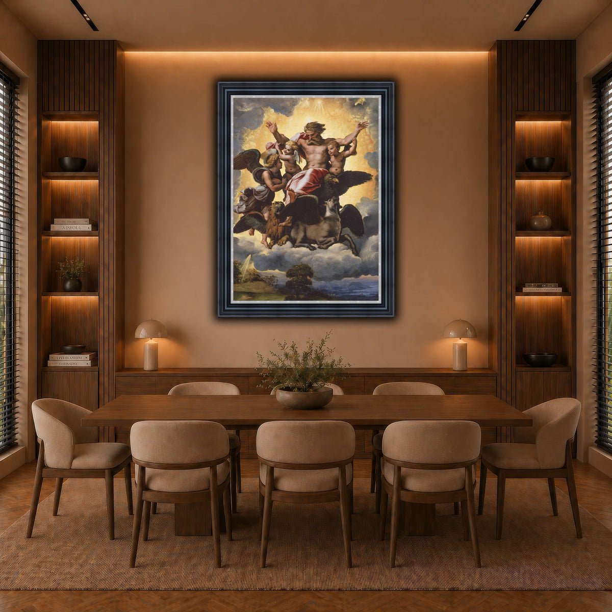 Raffaello_Sanzio_Ezekiel's_Vision warm-dining room