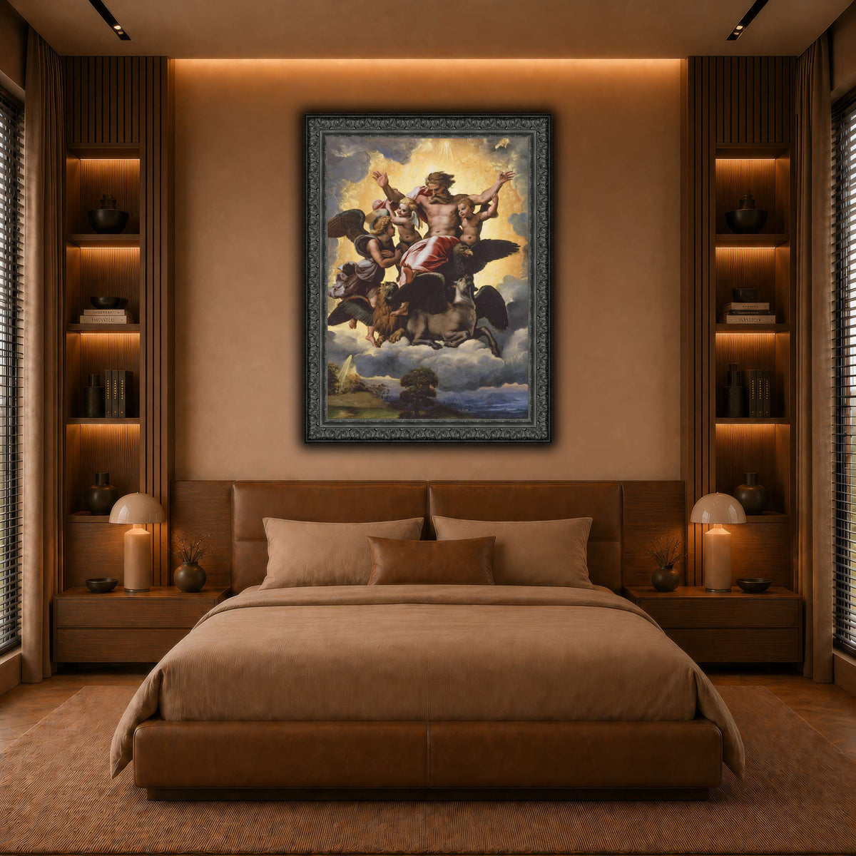 Raffaello_Sanzio_Ezekiel's_Vision warm-bedroom