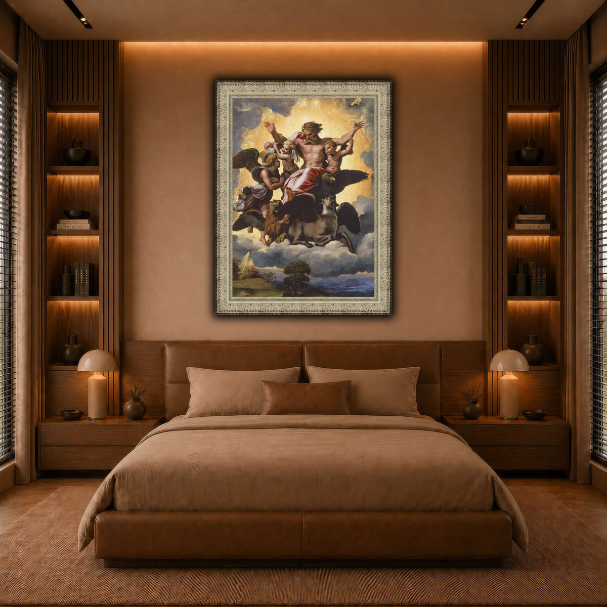 Raffaello_Sanzio_Ezekiel's_Vision warm-bedroom