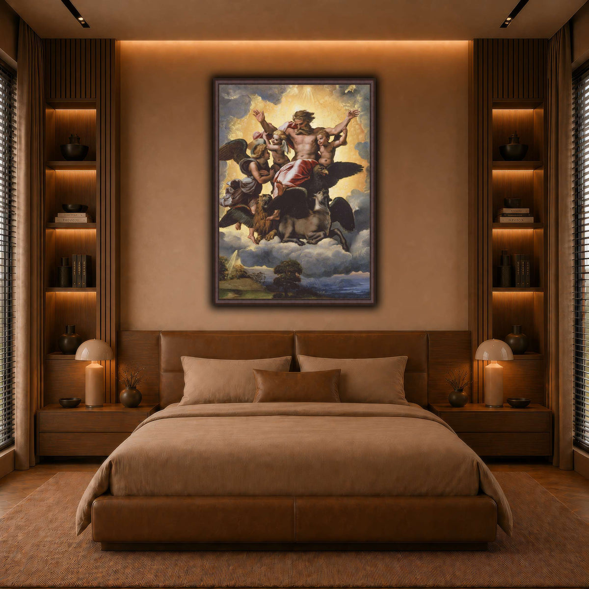Raffaello_Sanzio_Ezekiel's_Vision warm-bedroom