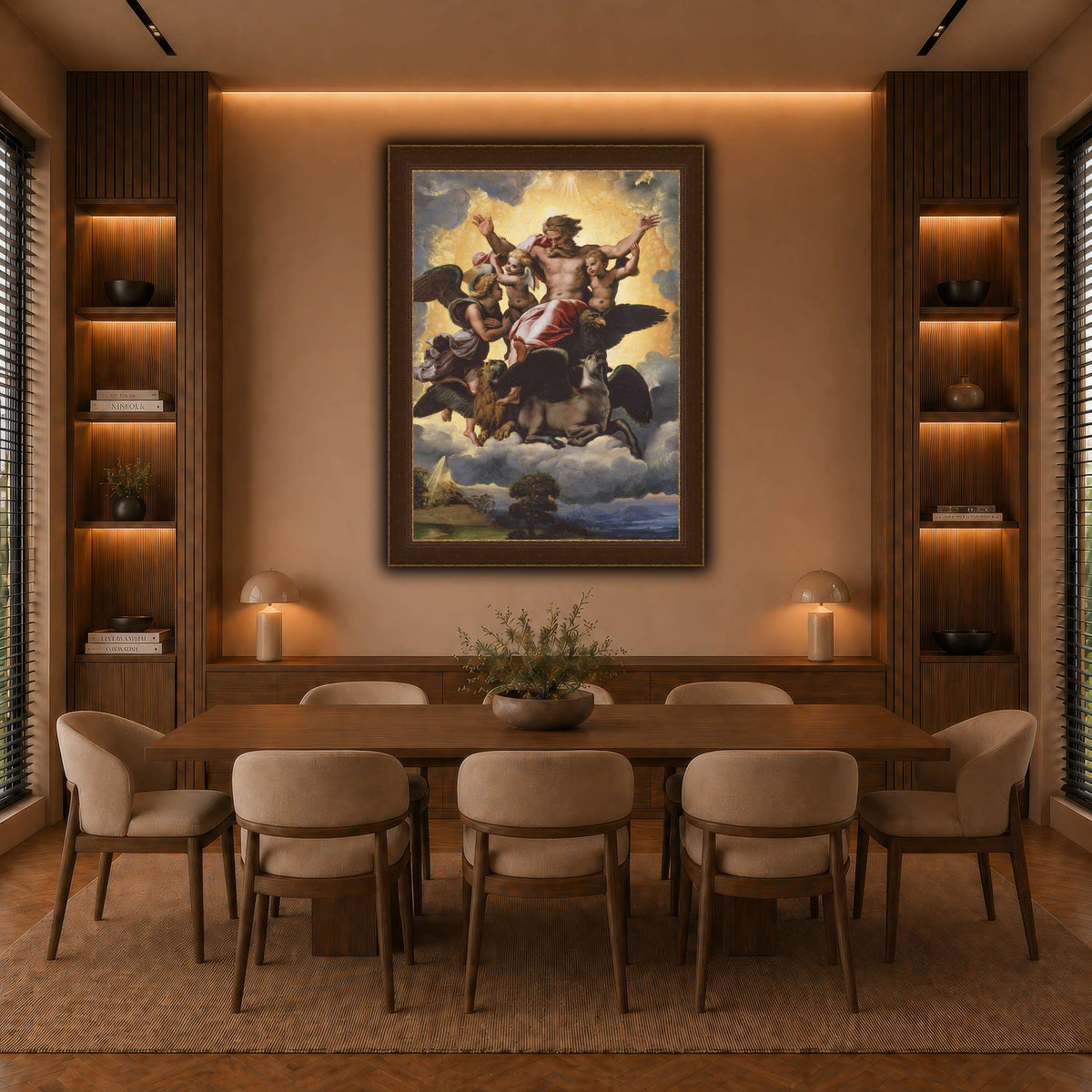 Raffaello_Sanzio_Ezekiel's_Vision warm-dining room