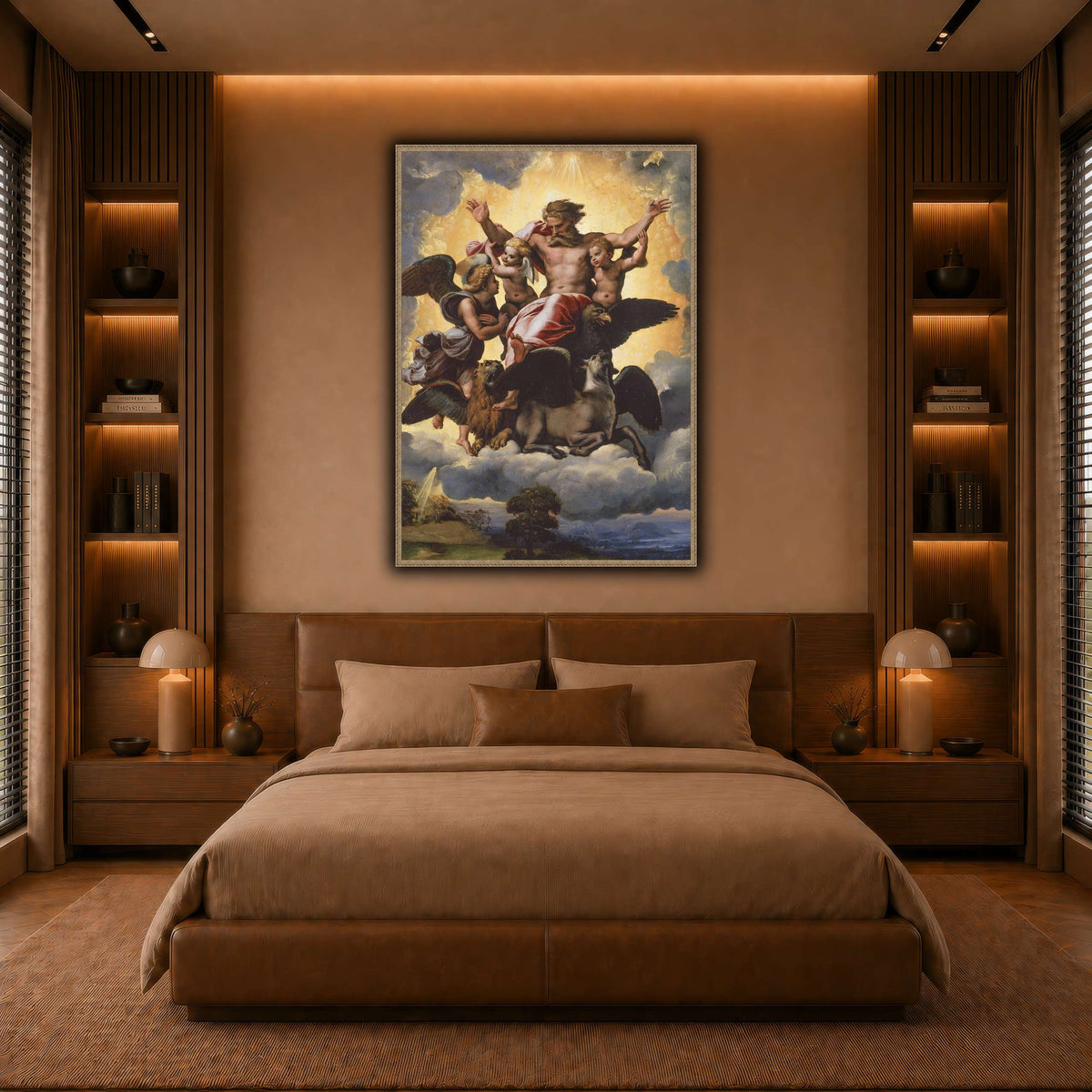 Raffaello_Sanzio_Ezekiel's_Vision warm-bedroom