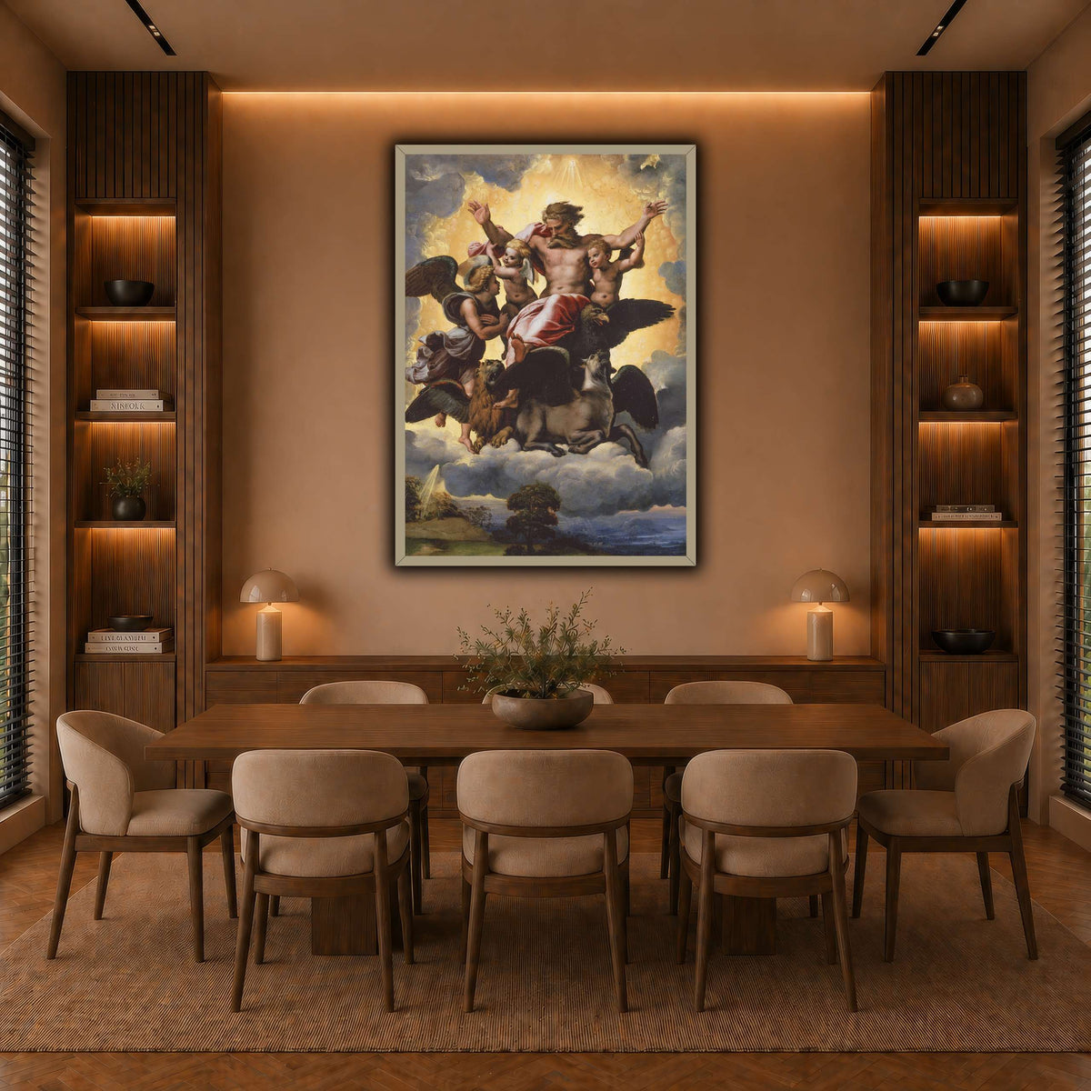 Raffaello_Sanzio_Ezekiel's_Vision warm-dining room
