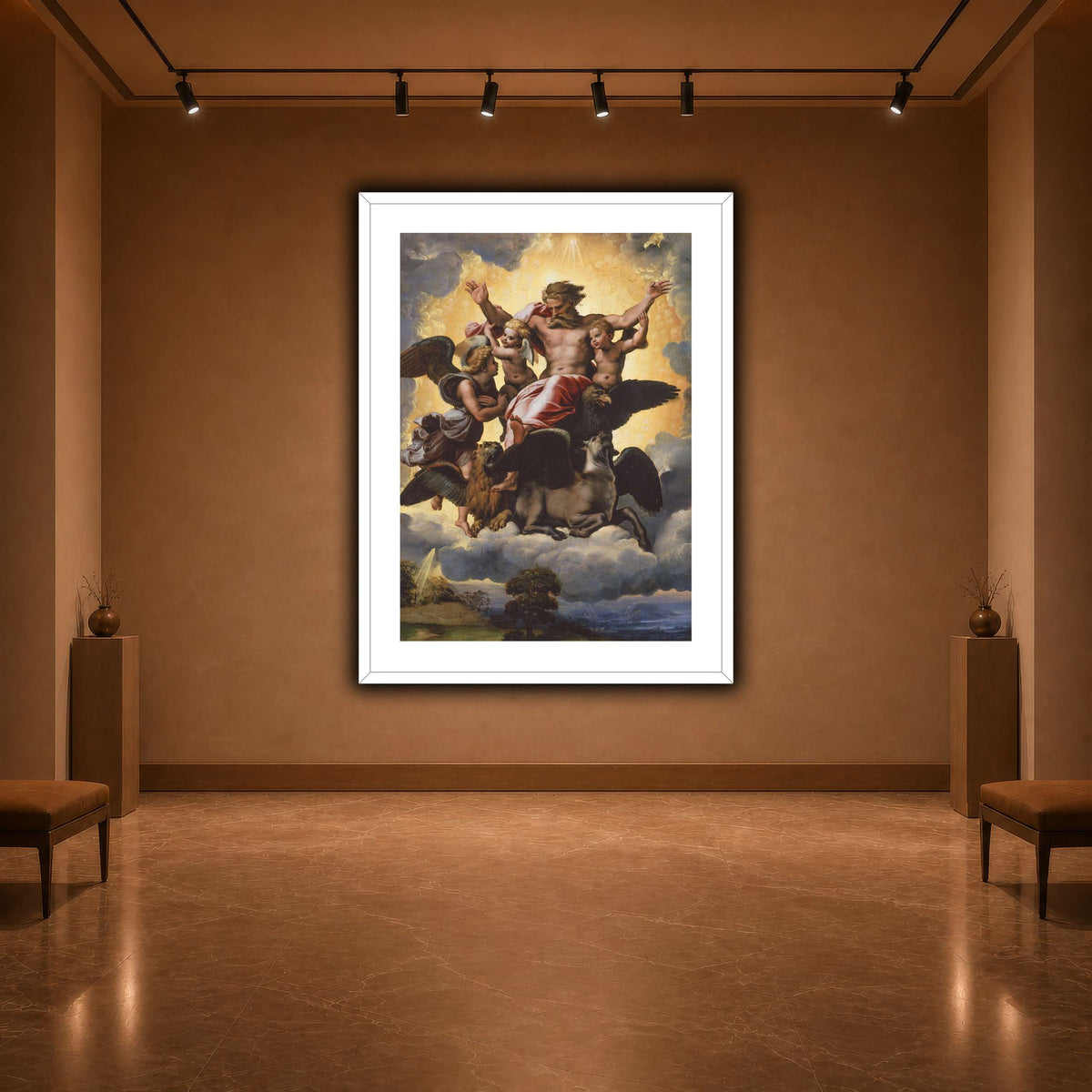 Raffaello_Sanzio_Ezekiel's_Vision warm-agallery