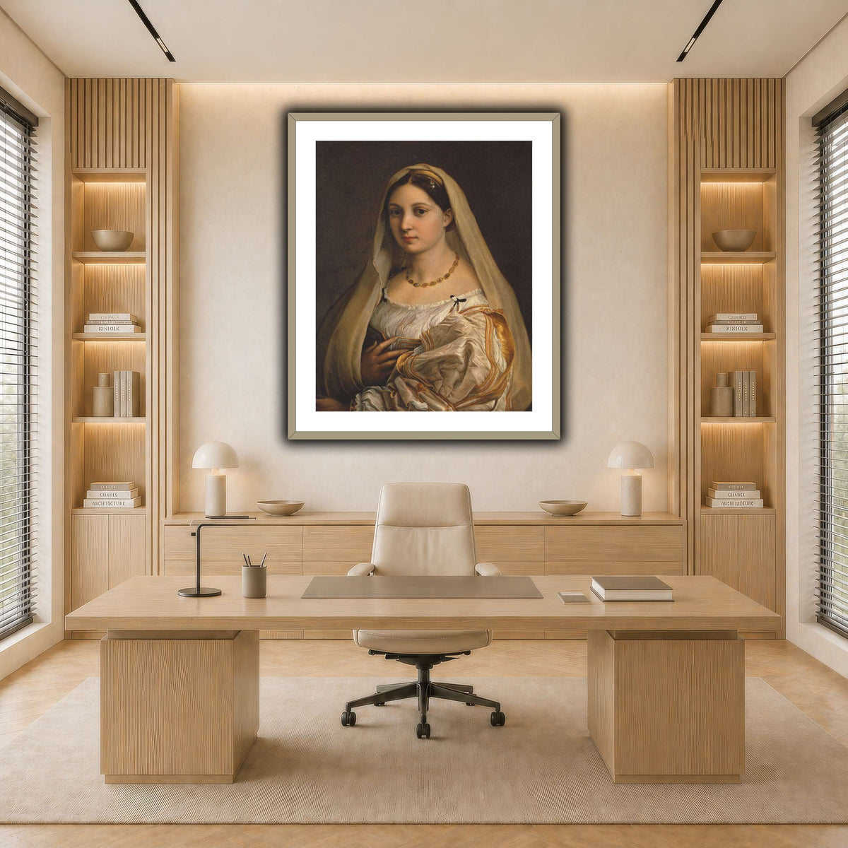 Raffaello_Sanzio_La_Donna_Velata light neutral-office