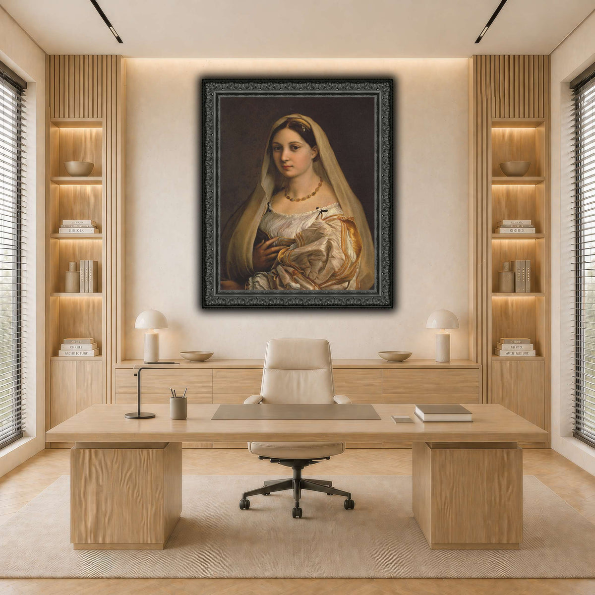 Raffaello_Sanzio_La_Donna_Velata light neutral-office