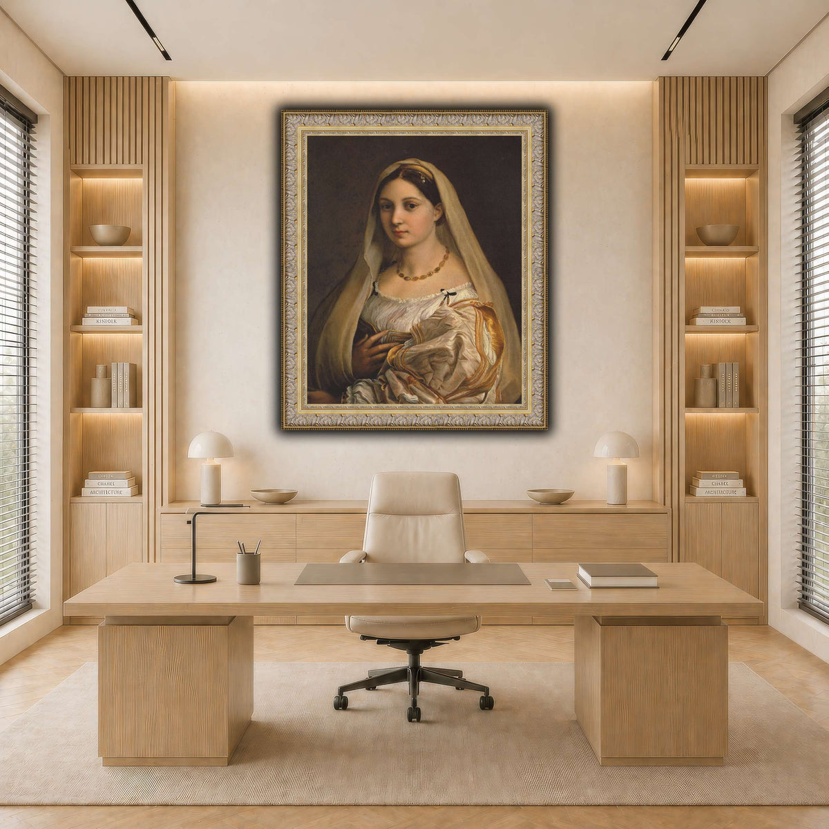 Raffaello_Sanzio_La_Donna_Velata light neutral-office