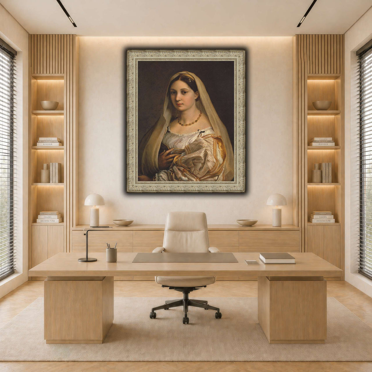 Raffaello_Sanzio_La_Donna_Velata light neutral-office