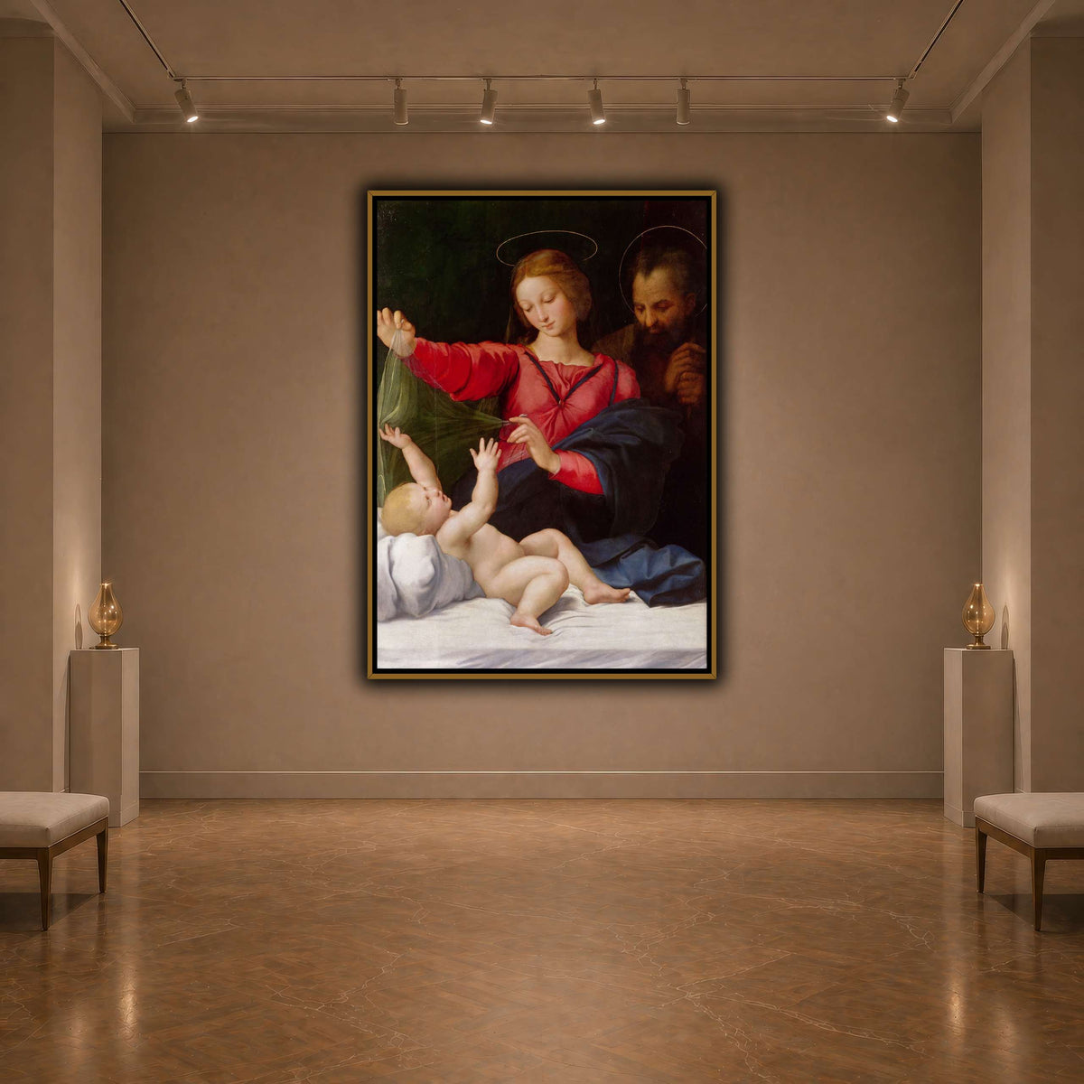 Raffaello_Sanzio_La_Madone_de_Lorette dark neutral-agallery